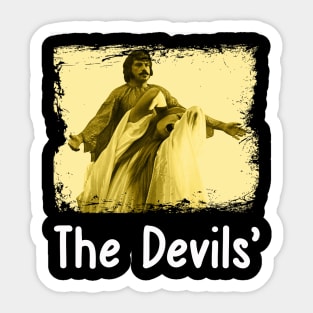 Fiery Fashion Statements Devil Movie Apparel That Commands Attention Sticker